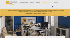 Desktop Screenshot of apartamentosgold.com